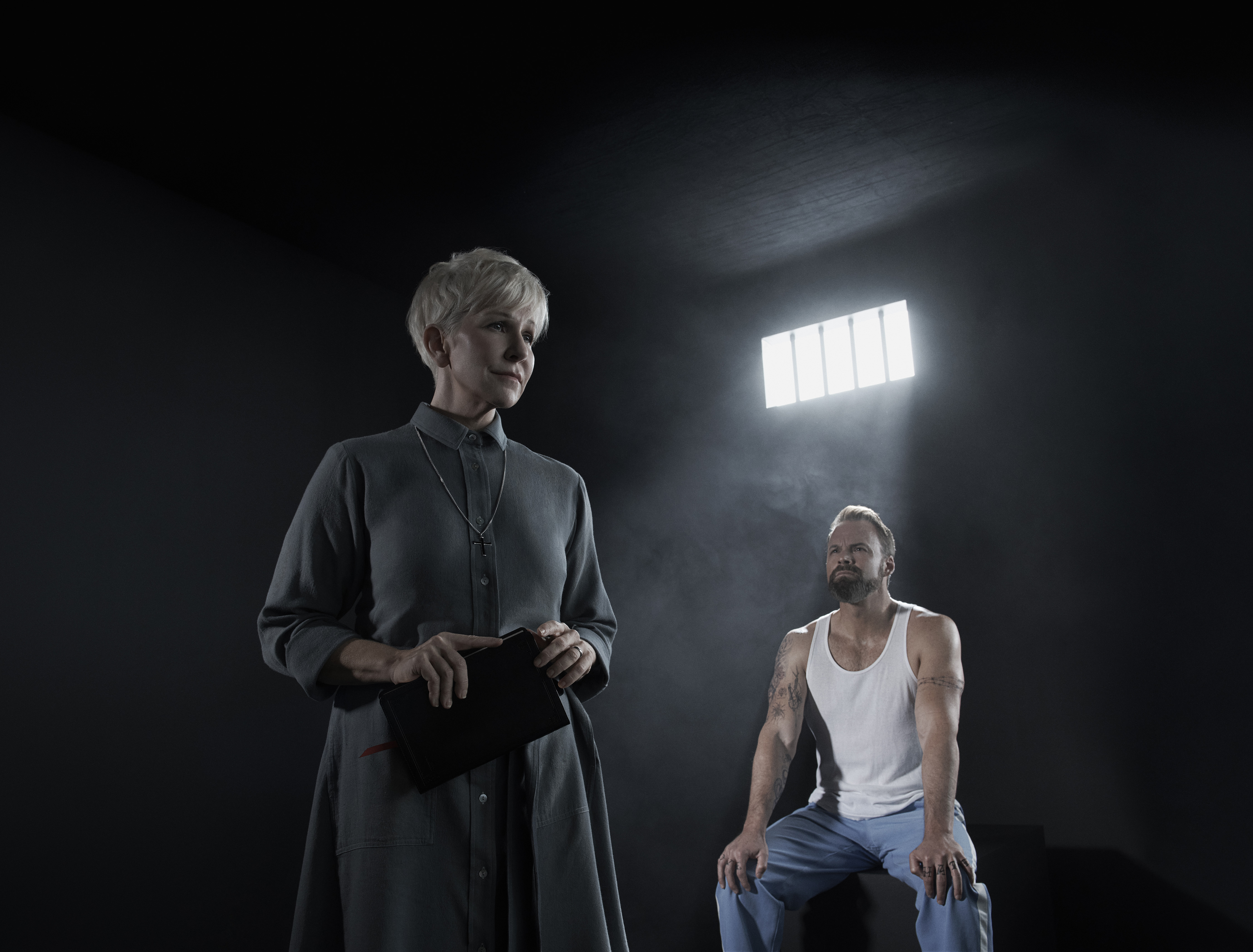 DeadManWalking Joyce DiDonato as Sister Helen Prejean and Ryan McKinny as Joseph De Rocher Photo Paola Kudacki Met Opera 2